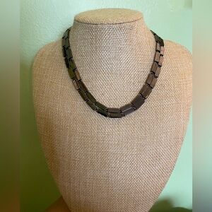 Elegant Long Silver Necklace